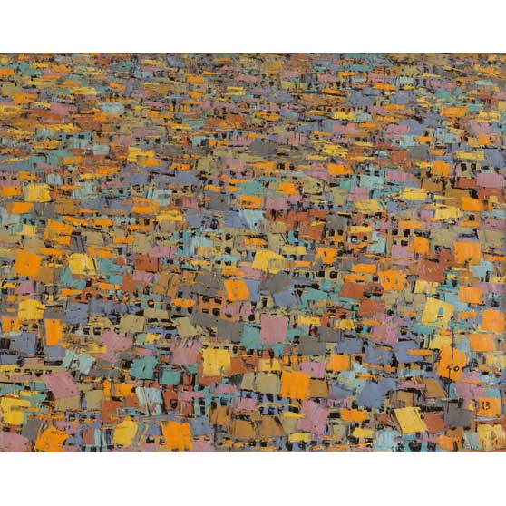 Ablade Glover, Slumscape, 2013,  AG035