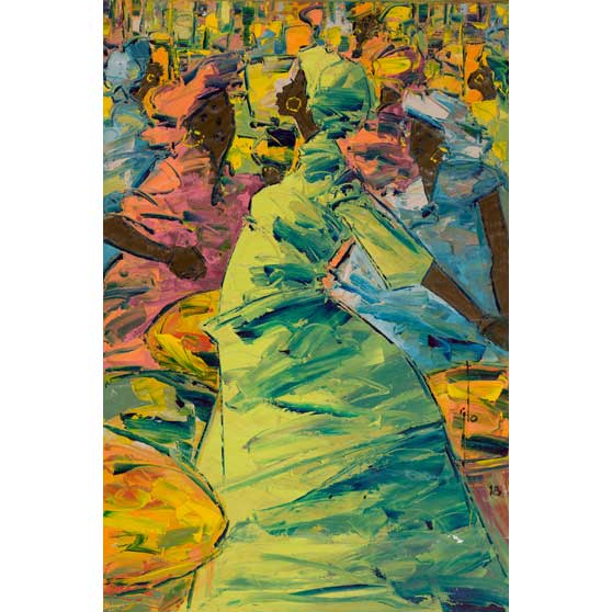 Ablade Glover, Profiles I, 2018,  AG061