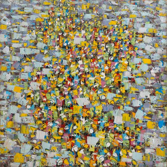 Ablade Glover, Market, 2020,  AG172