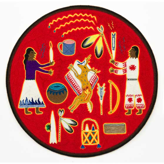Delia De La Rosa, The Shaman&#039;s Dreams (Hey-nee-tzee-kah), 2019 DR001