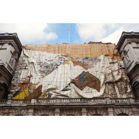 El Anatsui, TSIATSIA - searching for connection, 2013, EA043