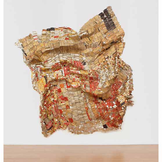 El Anatsui, Woman&#039;s Cloth, 1999-2002, EA254