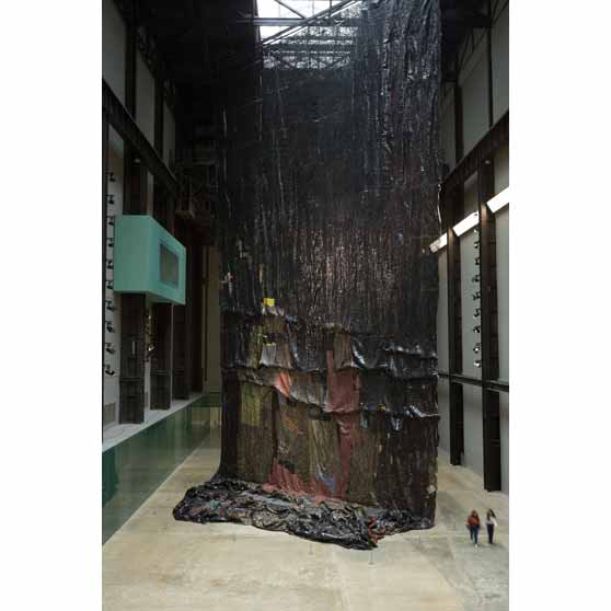 El Anatsui, Behind the Red Moon, 2023, EA277