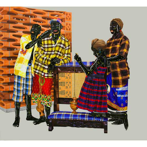 Eddy Kamuanga Ilunga, L&#039;équilibre moral (Moral Balance), 2021 EI126