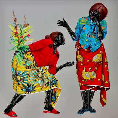 Eddy Kamuanga Ilunga, Displacing the Living, 2025, EI164