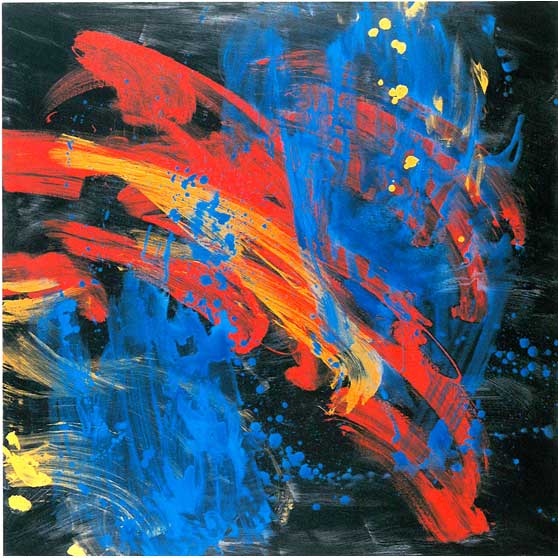 Elisabeth Lalouschek, Cosmic Blues II, 2001,  EL020
