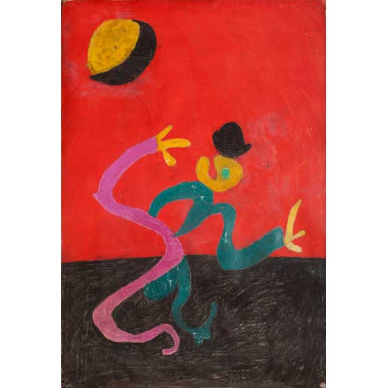 Gerald Wilde, The Clown, 1975,  GW44