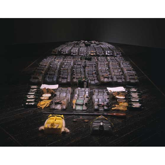 Romuald Hazoumè, La Bouche du Roi, 1997-2005,  RH324