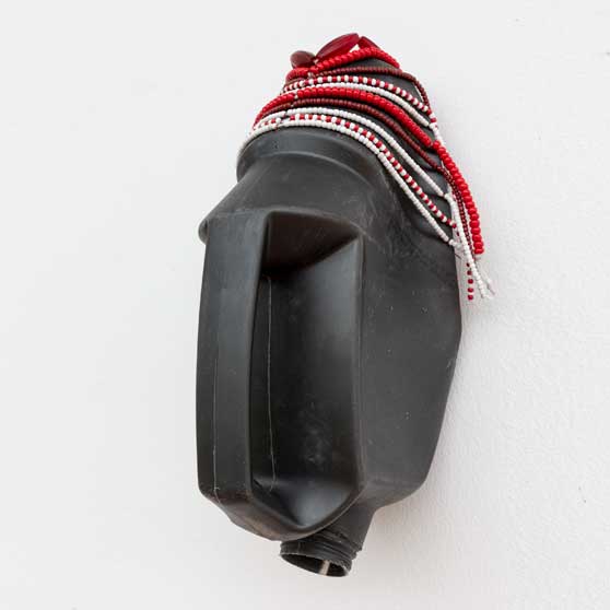 Romuald Hazoumè, Colombite Aigue, 2022,  RH342