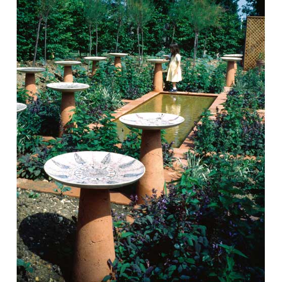 Rachid Koraïchi, Les Jardins du Paradis - Gardens of Paradise, 1998,  RK09