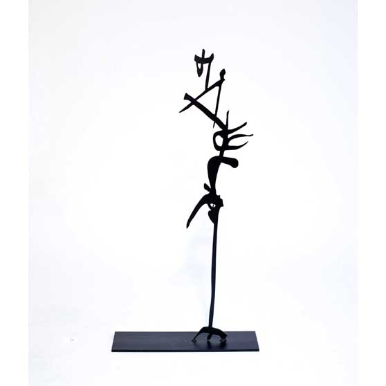 Rachid Koraïchi, Les Priants, 2008,  RKLP24