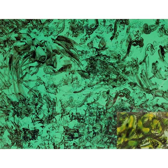 William S. Burroughs, Untitled, c. 1990,  WSB061