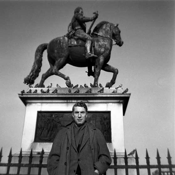 William S. Burroughs, Brion Gysin in Paris, 1961,  WSB137