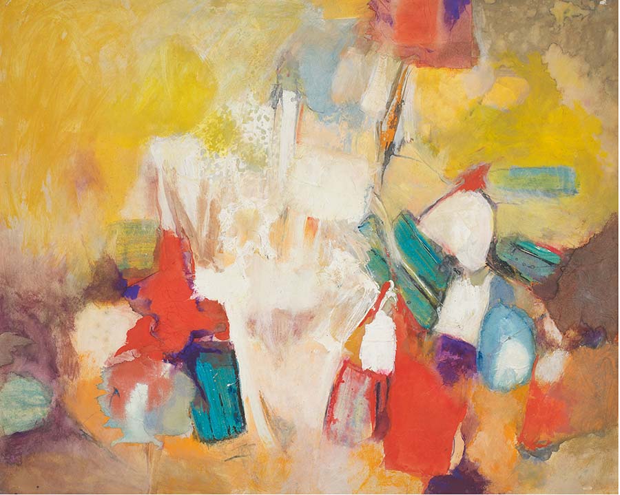 Aubrey Williams, Untitled, c. 1969. Gouache on paper, 61.5 x 76.5 cm. Aubrey Williams, Untitled, c. 1969. Gouache on paper, 61.5 x 76.5 cm.