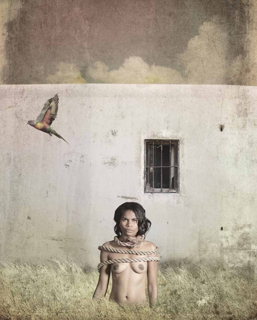 Michael Cook, Broken Dreams #9, 2010. Inkjet print (Epson UltraChrome K3 inks on Hahnemühle Photo Rag Bright White 310 gsm paper), 125 x 100 cm. Michael Cook, Broken Dreams #9, 2010. Inkjet print (Epson UltraChrome K3 inks on Hahnemühle Photo Rag Bright White 310 gsm paper), 125 x 100 cm.