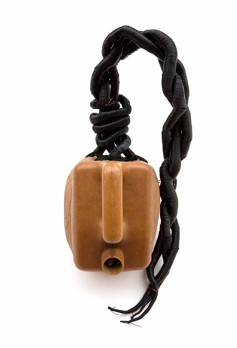 Romuald Hazoumè, Moncongo, 2011. Found objects, 51 x 22 x 28 cm Romuald Hazoumè, Moncongo, 2011. Found objects, 51 x 22 x 28 cm