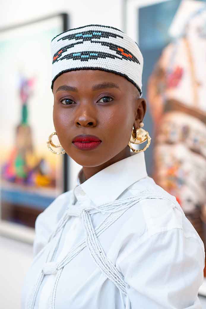 Zana Masombuka Photo: © Jonathan Greet, 2023. Zana Masombuka Photo: © Jonathan Greet, 2023.