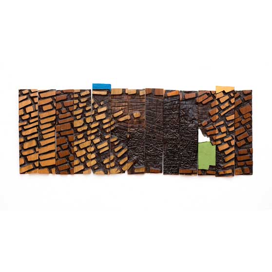 El Anatsui, Inside Stories II, 1990 El Anatsui, Inside Stories II, 1990 EA018