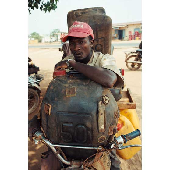 Romuald Hazoumè, Bon gré, Mal gré, from the series 'Kpayoland', 2004 RH036