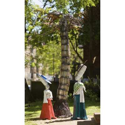 Sokari Douglas Camp, Copper Palm Tree, 1991 SDC097