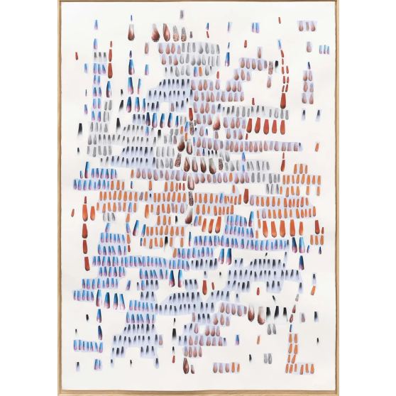 Theresa Weber, Diagram VI, 2025, TWB029