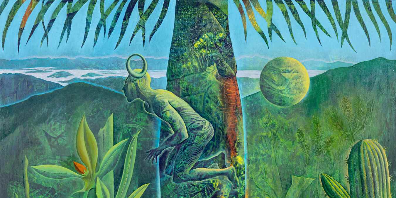 Rafael Trelles, Caliban IX, 2026, Oil on linen, 121.92 x 91.44 cm Rafael Trelles, Caliban IX, 2026, Oil on linen, 121.92 x 91.44 cm