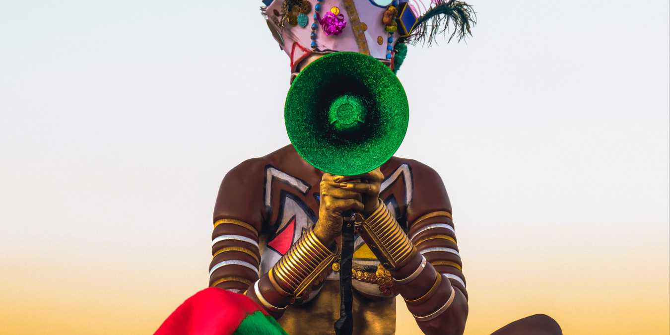 Zana Masombuka, Nges’rhodlweni: Is’memo 3 (detail), 2023. Giclée print on Hahnemühle FineArt Baryta 325 gsm paper, 84 x 56 cm 97 x 69 cm (framed).