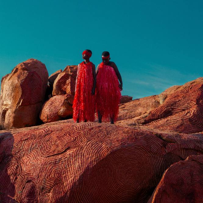 Zana Masombuka, Ubonani: iKhambo 1, 2024. Giclée print on Hahnemühle FineArt Baryta 325 gsm paper, 120 x 80 cm.