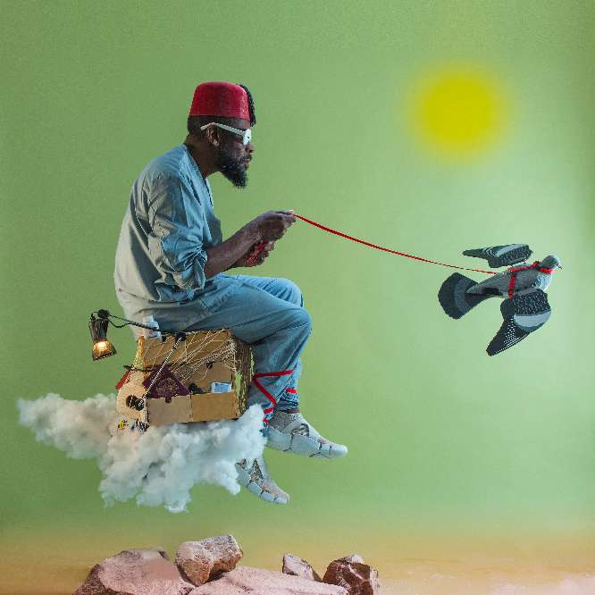 Benji Reid, The Proposition (detail), 2020. Giclée print, 100 x 95 cm.
