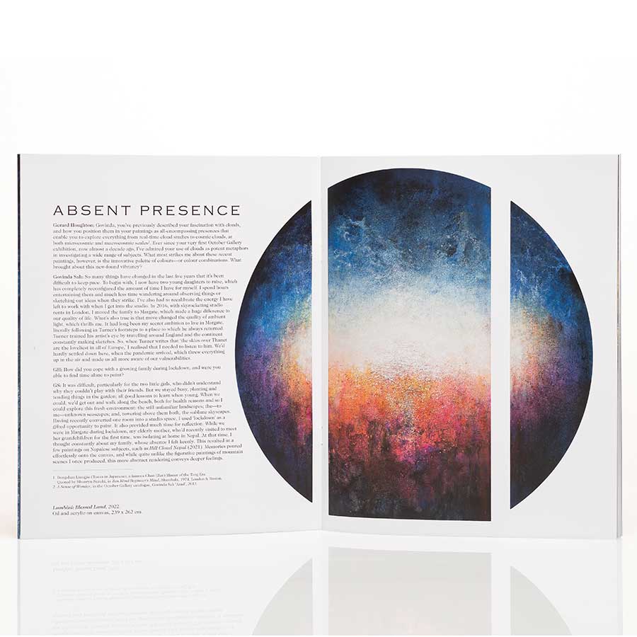 <h2>GOVINDA SAH 'AZAD': CATALOGUE<br>
ABSENT PRESENCE<br>
Now available from our store. £10 (+P&P)</h2>
