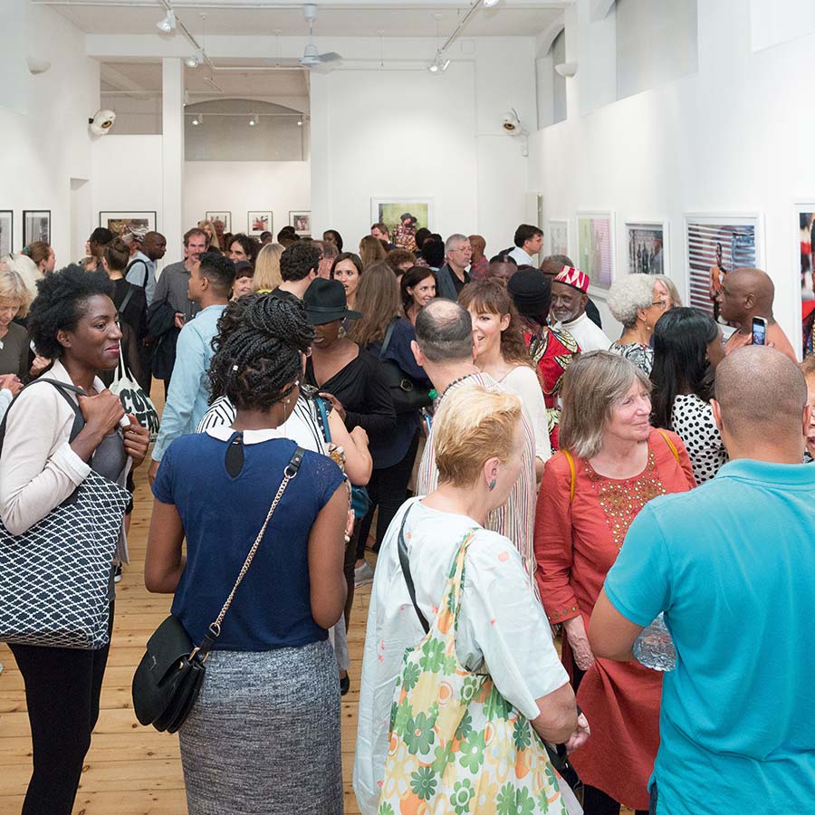 Private View of Daniele Tamagni and James Barnor, 2016.